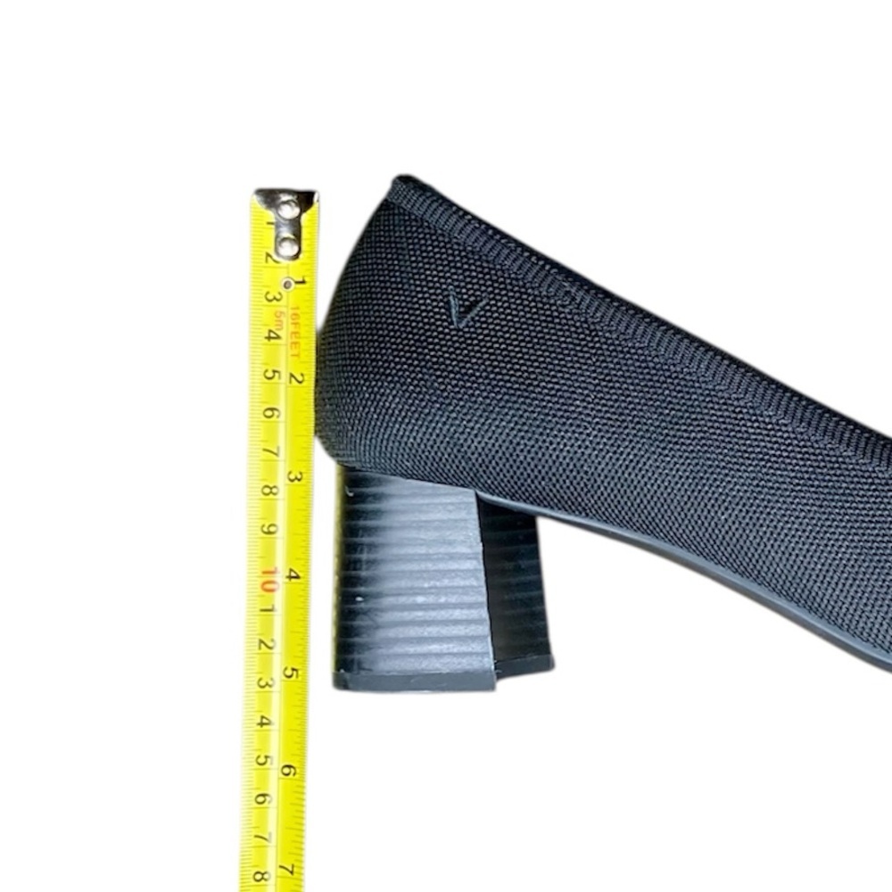 Vivaia Pointed-Toe Stress FREE Chunky Heels (Georgia) Black Size 10.5 - Picture 14 of 14